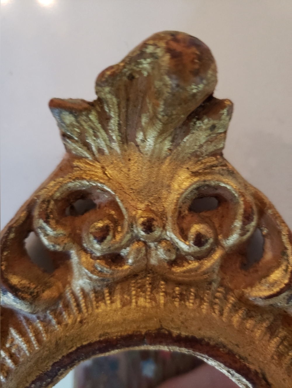 Vintage Small Mirror, Florentia,Italy - Picture 6 of 6